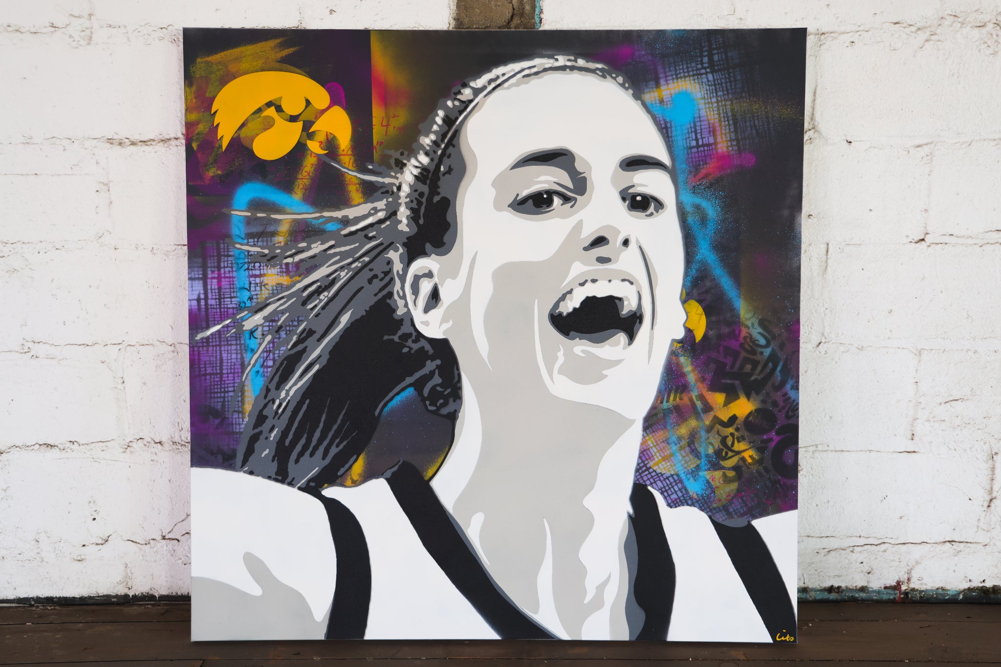 Caitlin Clark 20x20” Limited Edition Prints