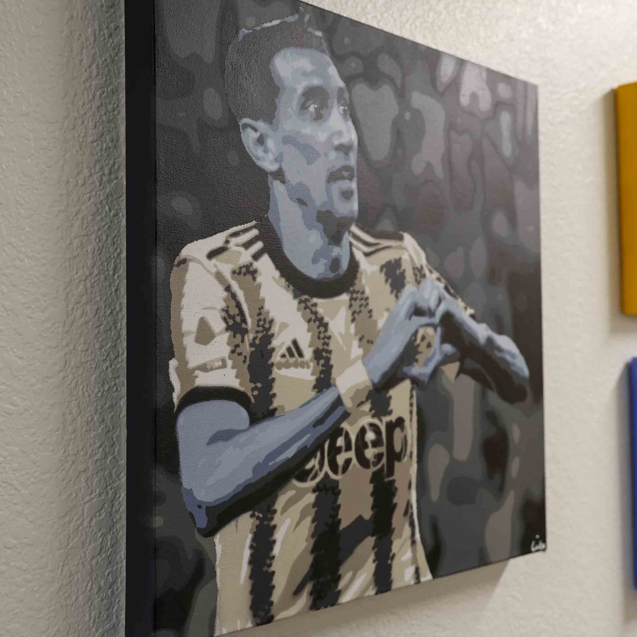 Angel Di Maria - original spray painting by Made By Cito