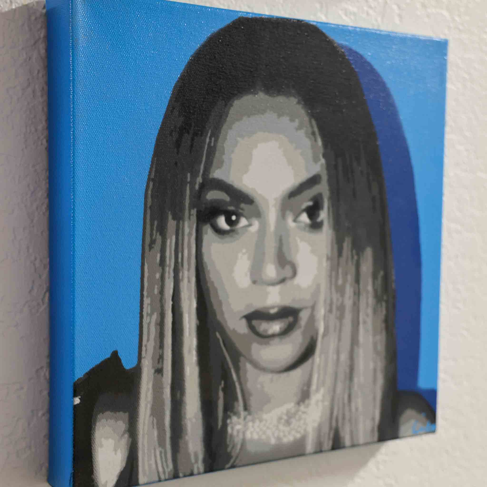 Beyonce - original spray painting by Made By Cito
