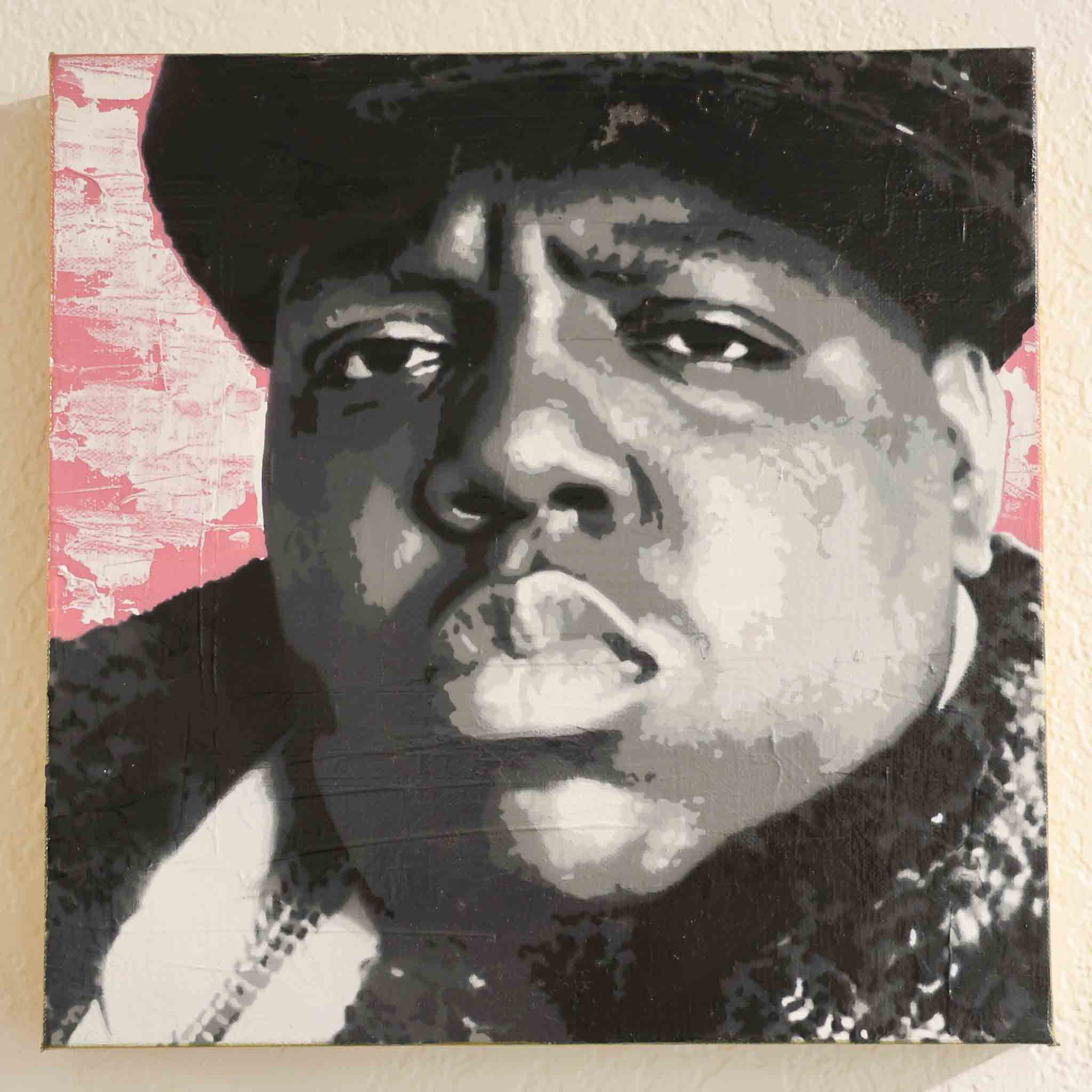 Biggie - original spray painting by Made By Cito