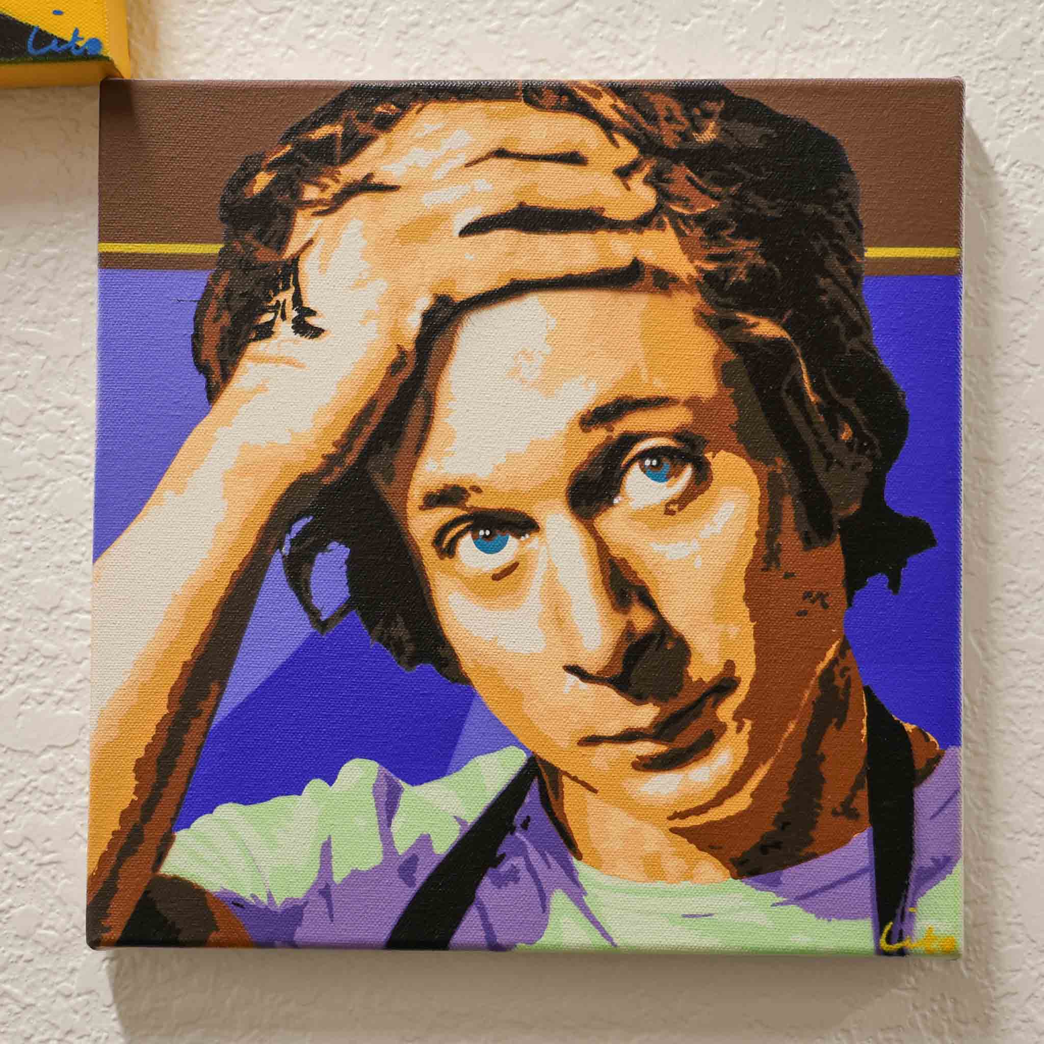 Carmy from the Bear painting