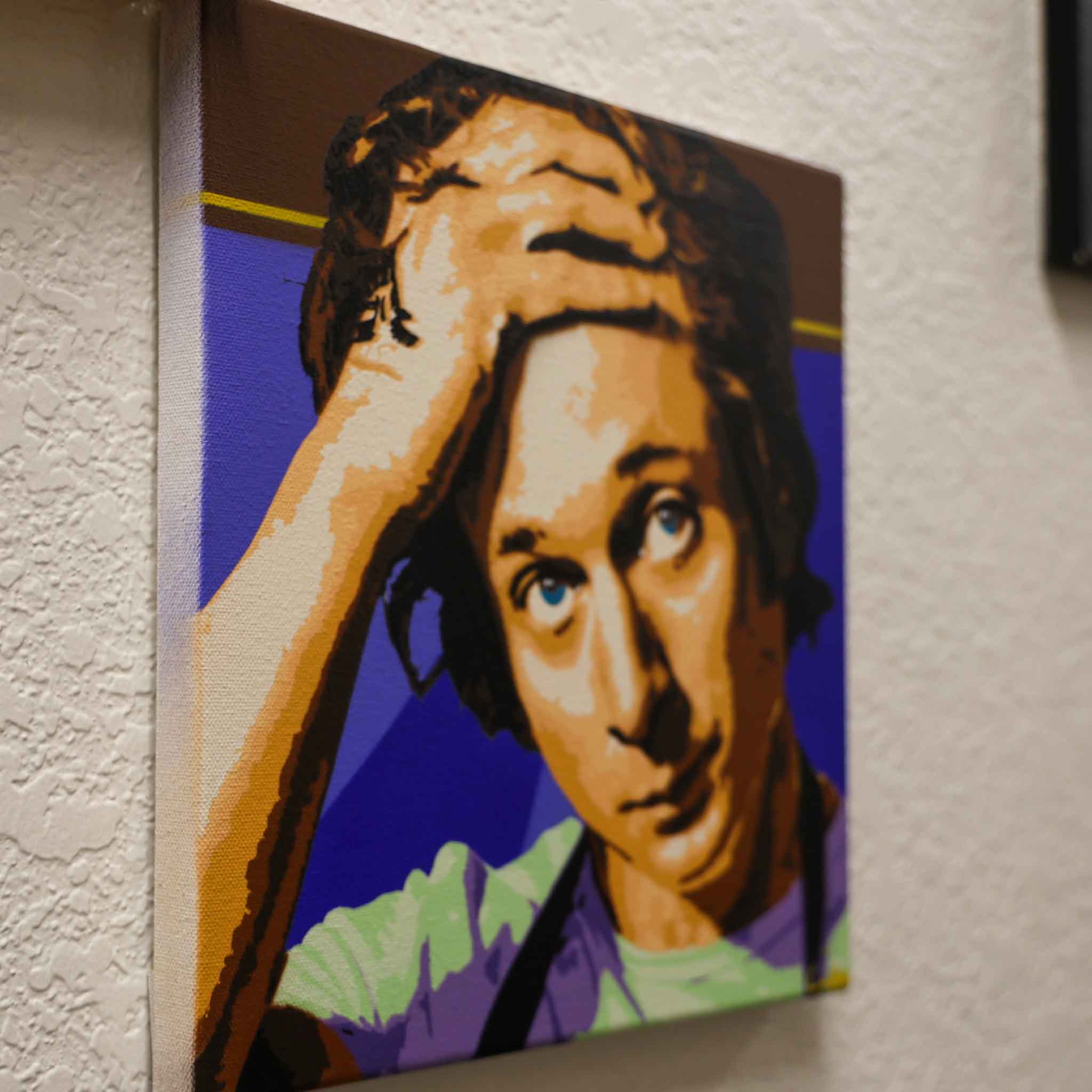 carmy bear painting on wall