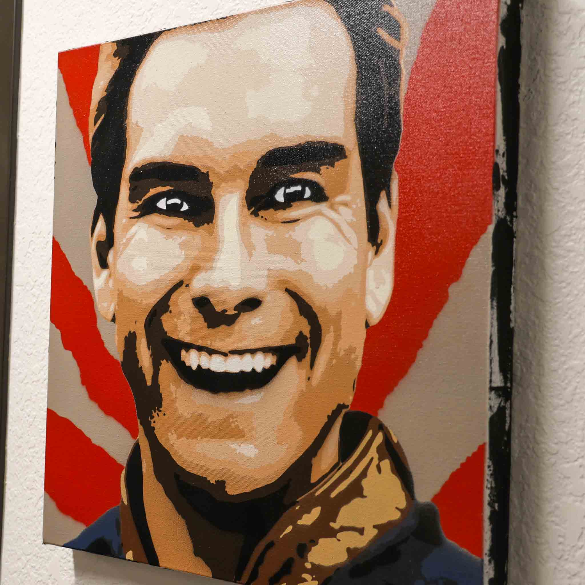 Homelander - original spray painting by Made By Cito