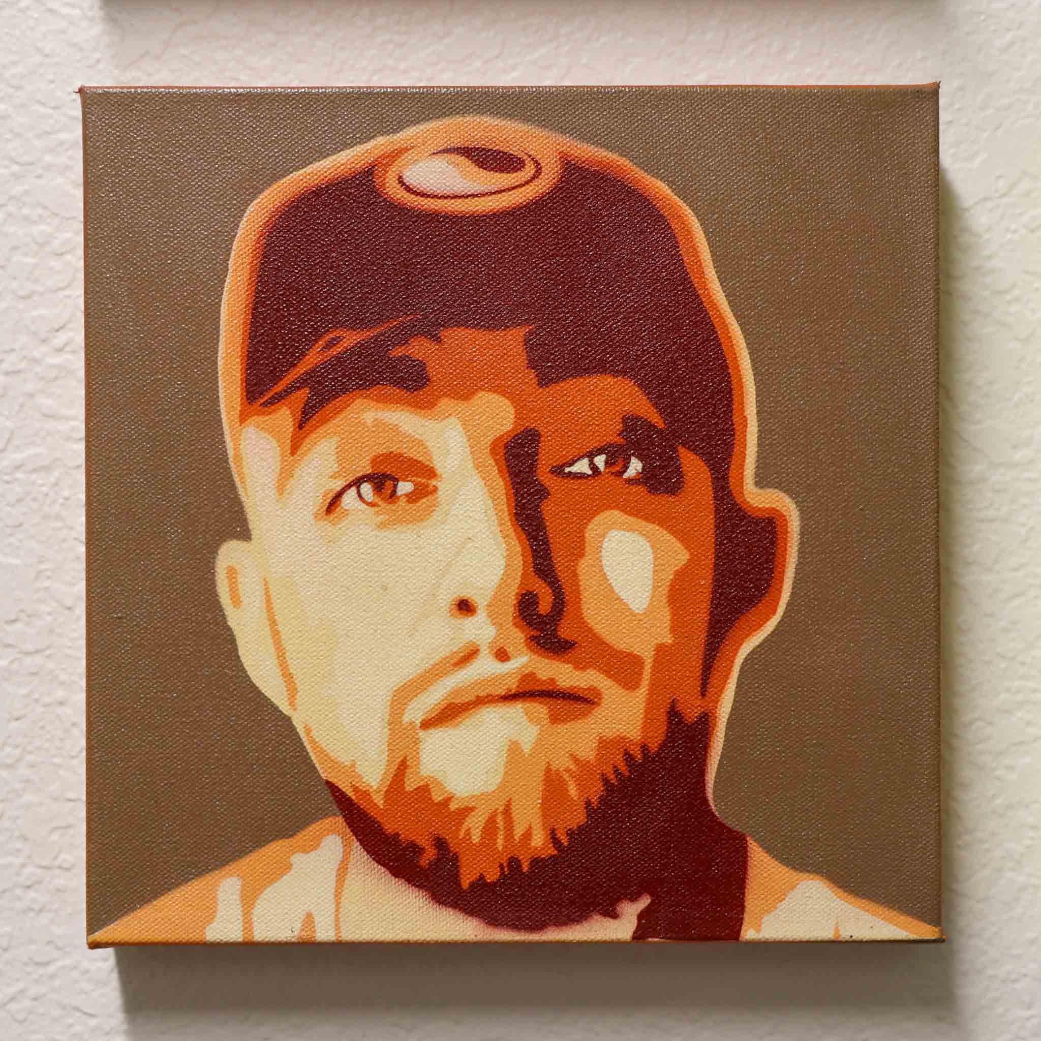 Mac Miller Brown - original spray painting by Made By Cito