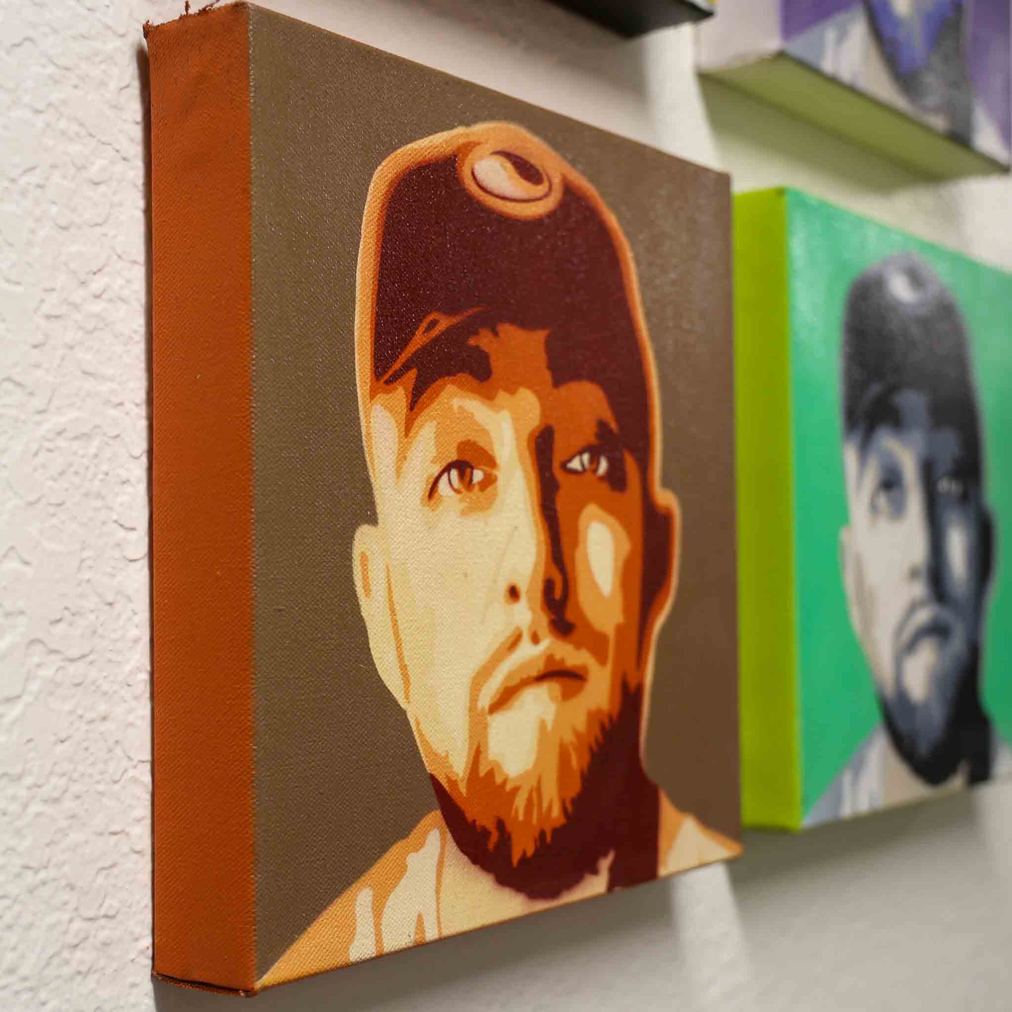 Mac Miller Brown detail - Made By Cito