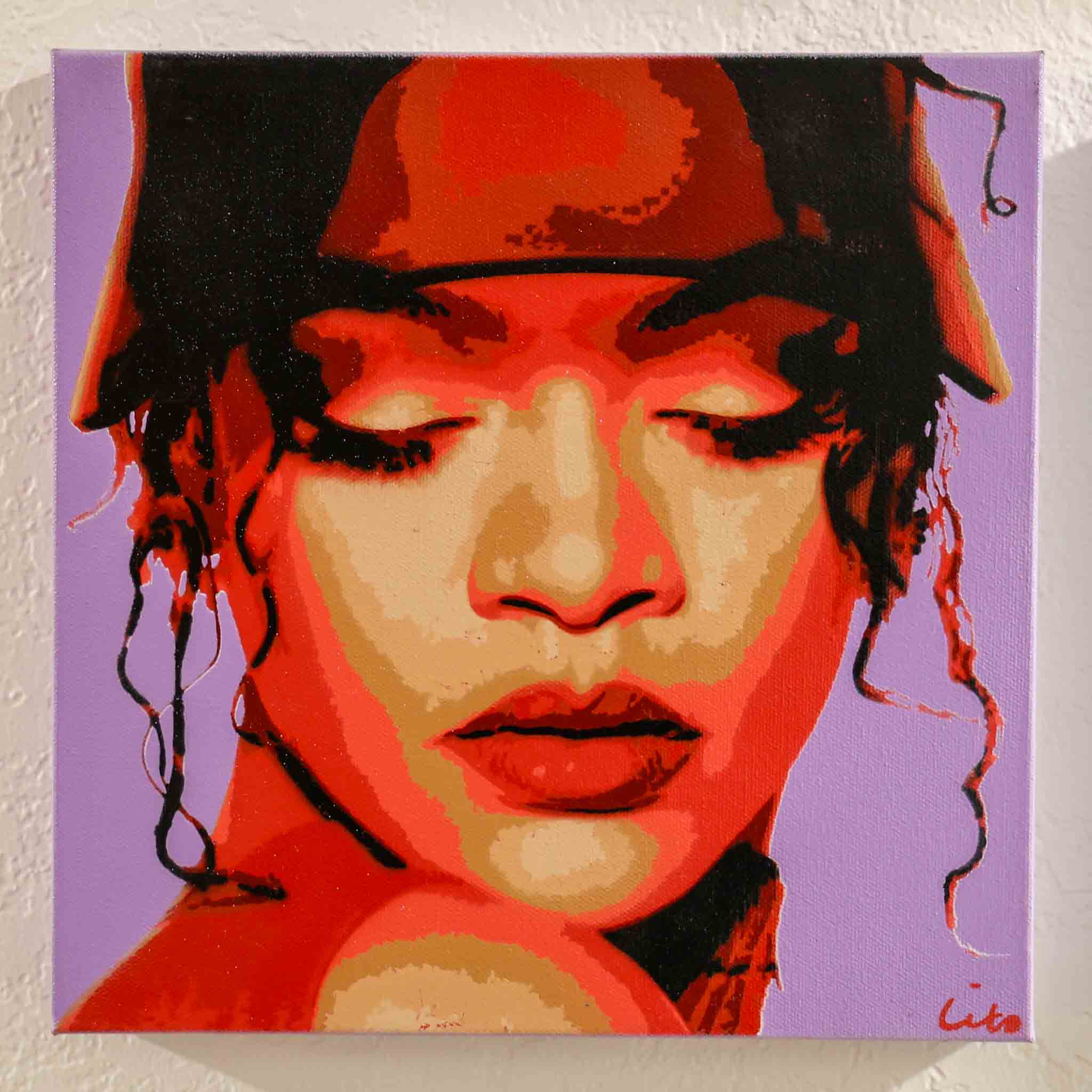 Rihanna - original spray painting by Made By Cito