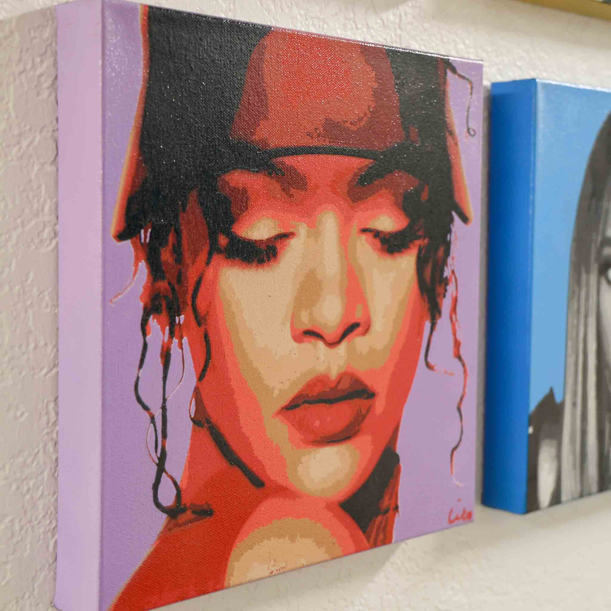 Rihanna - original spray painting by Made By Cito