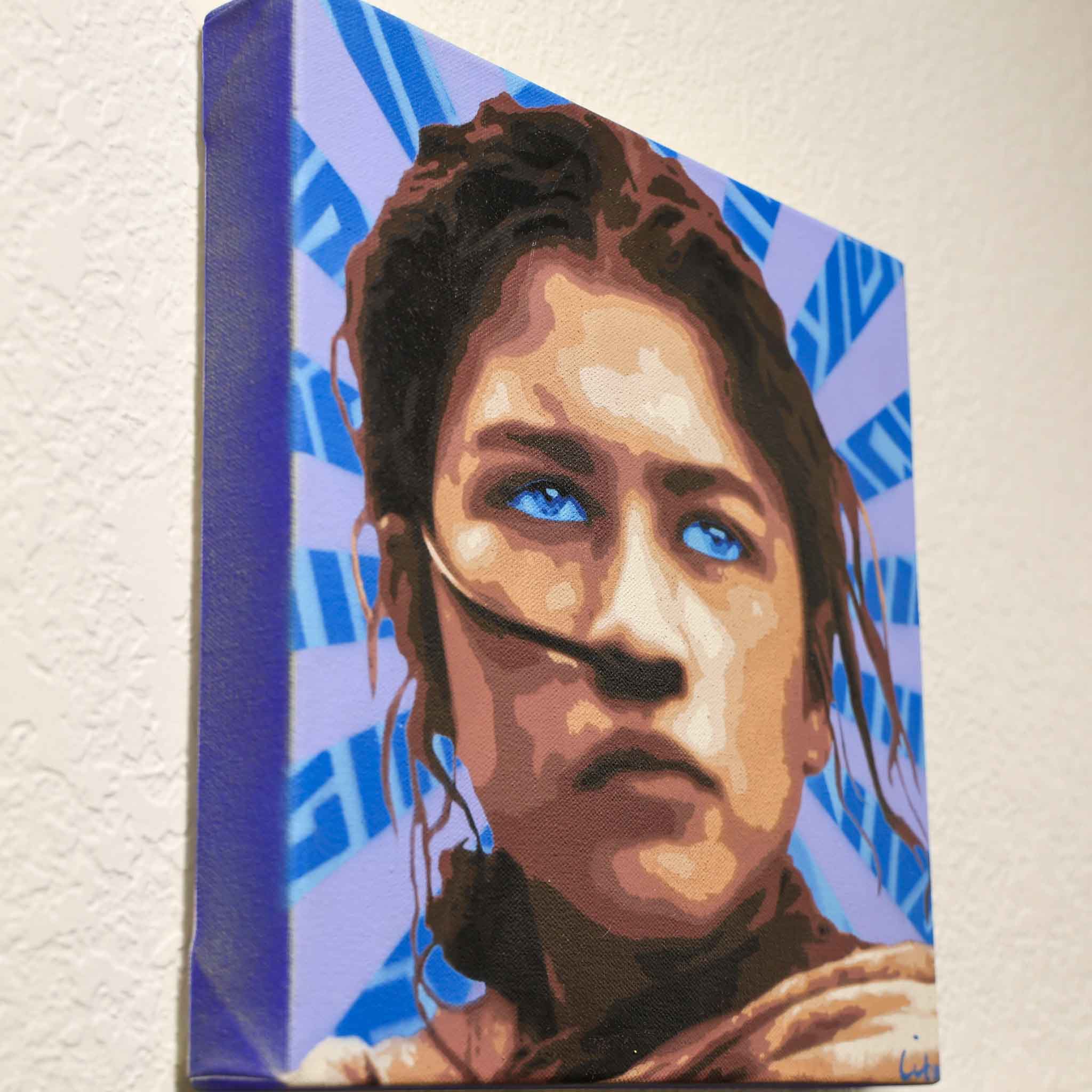 chani dune canvas painting